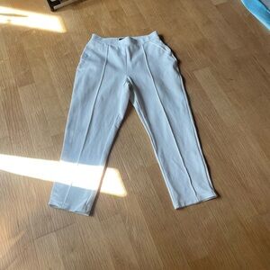 Sympli White Straight Leg Pants